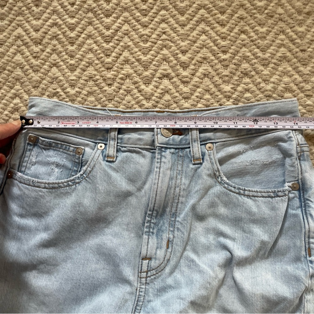 Madewell Jeans Women's 27 The Perfect Vintage Jean Light Wash High Rise Straight - Picture 9 of 12